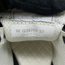 Load image into Gallery viewer, CHANEL CC Logo Sneakers Black/WhiteG38299 Leather Mesh Suede Size 37
