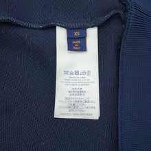 将图像加载到图库查看器中,LOUIS VUITTON Monogram Zip-Through Top Jacket Size XS Blue Nuit1A7XYU Polyester66% Nylon18% Cotton16%