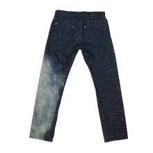 Load image into Gallery viewer, LOUIS VUITTON Galaxy Denim Pants Size 28 Navy Cotton100% Leather