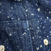 Load image into Gallery viewer, LOUIS VUITTON Galaxy Denim Pants Size 28 Navy Cotton100% Leather