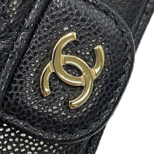 Load image into Gallery viewer, CHANEL Matelasse Classic Zip Fragment BlackAP2570 caviar