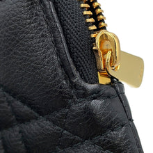 将图像加载到图库查看器中,Dior Caro Lavender Cannage Wallet BlackS5177UWHC_M900 Calf Leather