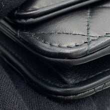 Load image into Gallery viewer, CHANEL 2.55 Chain Wallet Embroidery BlackA80834 Lambskin