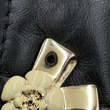 Load image into Gallery viewer, CHANEL 2.55 Chain Wallet Embroidery BlackA80834 Lambskin