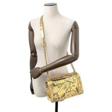 Load image into Gallery viewer, CHANEL Boy Chanel GoldA67086 Embossed Leather Size 25