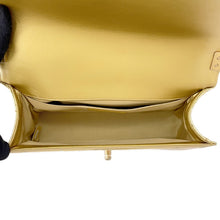 将图像加载到图库查看器中,CHANEL Boy Chanel GoldA67086 Embossed Leather Size 25