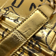 Load image into Gallery viewer, CHANEL Boy Chanel GoldA67086 Embossed Leather Size 25