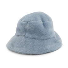 Load image into Gallery viewer, MIUMIU Brushed bucket hat Size S Light Blue5HC196 Polyester57% Acetate43%