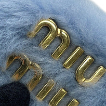 Load image into Gallery viewer, MIUMIU Brushed bucket hat Size S Light Blue5HC196 Polyester57% Acetate43%