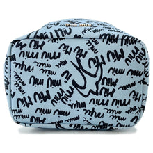 Load image into Gallery viewer, MIUMIU Drawstring Bag Blue/Black5RM008 Canvas