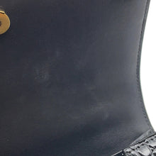 将图像加载到图库查看器中,BALENCIAGA Hourglass 2wayBag Black593546 Croco embossed leather Size Small