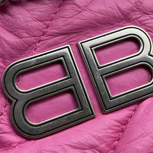 将图像加载到图库查看器中,BALENCIAGA Crash ChainShoulder Pink781796 Leather Size XS