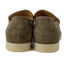 将图像加载到图库查看器中,GUCCI Horsebit loafers Olive Green 782672 suede Size 9