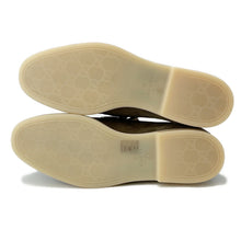 将图像加载到图库查看器中,GUCCI Horsebit loafers Olive Green 782672 suede Size 9