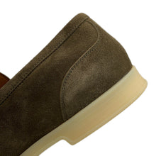 将图像加载到图库查看器中,GUCCI Horsebit loafers Olive Green 782672 suede Size 9