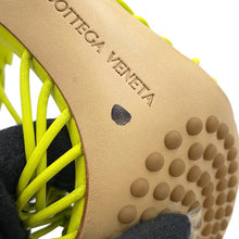 Load image into Gallery viewer, Bottega Veneta Dot Lace-Up Sandals Lime696242 Leather Size 36