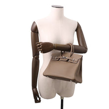 Load image into Gallery viewer, HERMES Birkin Etoupe Swift Leather Size 25