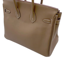 Load image into Gallery viewer, HERMES Birkin Etoupe Swift Leather Size 25