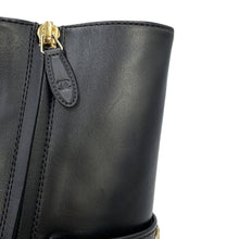将图像加载到图库查看器中,CHANEL CC Logo short boots BlackG39170 Leather Size 36.5