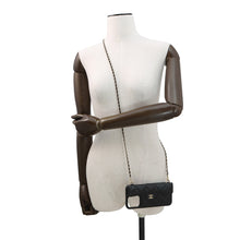 Load image into Gallery viewer, CHANEL Matelasse Shoulder Phone Case for iPhone 15 Pro Max BlackAP4542 Caviar Leather