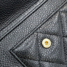 Load image into Gallery viewer, CHANEL Matelasse Shoulder Phone Case for iPhone 15 Pro Max BlackAP4542 Caviar Leather