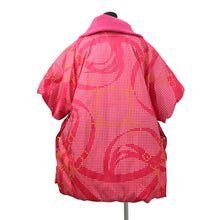 将图像加载到图库查看器中,HERMES Reversible Down LA Promenade du matin Morning Walk Size 38 Fuschia Pink Polyester100%