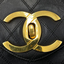 Load image into Gallery viewer, CHANEL Bicolore Supermodel Bag Chain Tote Black Leather