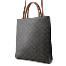 Load image into Gallery viewer, CELINE Triomphe Vertical Hippo Tan191542 PVC Leather Size Small