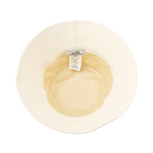 Load image into Gallery viewer, HERMES Jean Sunshine Bucket Hat Size 56 Ivory Cotton100%