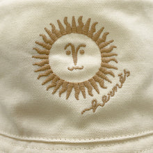 Load image into Gallery viewer, HERMES Jean Sunshine Bucket Hat Size 56 Ivory Cotton100%