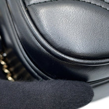 Load image into Gallery viewer, GUCCI GG Marmont Small Shoulder Bag Black798715 Calf Leather Size Small