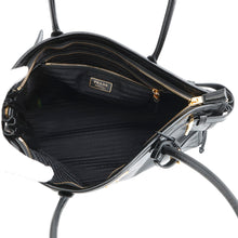 将图像加载到图库查看器中,PRADA Bonnie 2WAY Tote Bag Black1BA433 Calf Leather Size Large