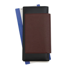 将图像加载到图库查看器中,BALENCIAGA Passport Bifold Wallet Long Clothes Black/Bordeaux787777 Leather/Paper