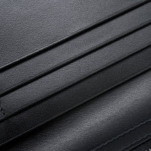 将图像加载到图库查看器中,BALENCIAGA Passport Bifold Wallet Long Clothes Black/Bordeaux787777 Leather/Paper