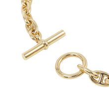 Load image into Gallery viewer, HERMES Chaine d'Ancre 24koma Bracelet Size TPM 18K Yellow Gold