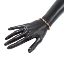 将图像加载到图库查看器中,HERMES Chaine d'Ancre 24koma Bracelet Size TPM 18K Pink Gold
