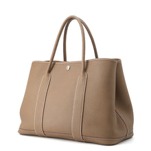 Load image into Gallery viewer, HERMES Garden Party Etoupe Negonda Leather Size PM