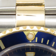 将图像加载到图库查看器中,ROLEX Submariner Date W40mm Stainless Steel K18YG Blue Dial16613