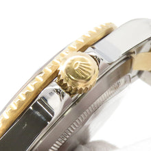 将图像加载到图库查看器中,ROLEX Submariner Date W40mm Stainless Steel K18YG Blue Dial16613