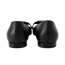 Load image into Gallery viewer, HERMES Kelly ballet shoes Black Leather Size 37H