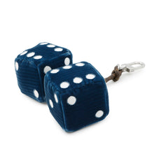 将图像加载到图库查看器中,LOUIS VUITTON Bag Charm・LV Lucky Dice BlueM03106 Velvet Monogram