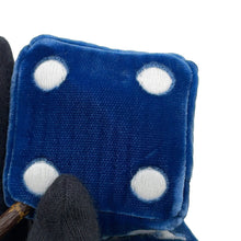 将图像加载到图库查看器中,LOUIS VUITTON Bag Charm・LV Lucky Dice BlueM03106 Velvet Monogram