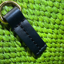 Load image into Gallery viewer, LOEWE Font Tote Bag GreenA685B59X01 Raffia Leather Size Small