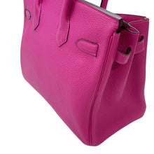 将图像加载到图库查看器中,HERMES Birkin Rose Purple Togo Leather Size 30