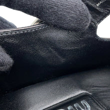 将图像加载到图库查看器中,MIUMIU Leather T-bar shoes Black5E318E Leather Size 37.5