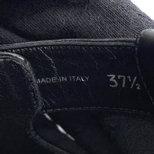 Load image into Gallery viewer, MIUMIU Leather T-bar shoes Black5E318E Leather Size 37.5