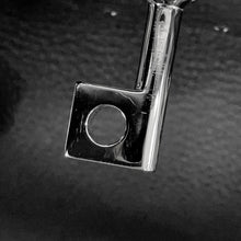 将图像加载到图库查看器中,HERMES HAUT A COURROIES Black Togo Leather Size 50