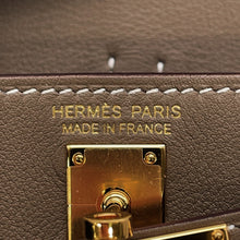 Load image into Gallery viewer, HERMES Kelly Festival Etoupe Swift Leather