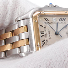 Load image into Gallery viewer, CARTIER PANTHERELM 2 row H39.8mm×W29.4mm Stainless Steel K18YG Ivory Dial83083442