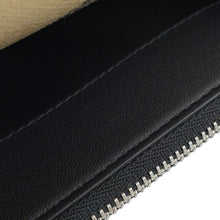 Load image into Gallery viewer, BURBERRY Night Stamp Continental Wallet Black81130921 Grainy Calf Leather